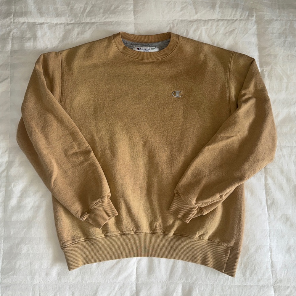 Champion Vintage Camel Crewneck Sweater